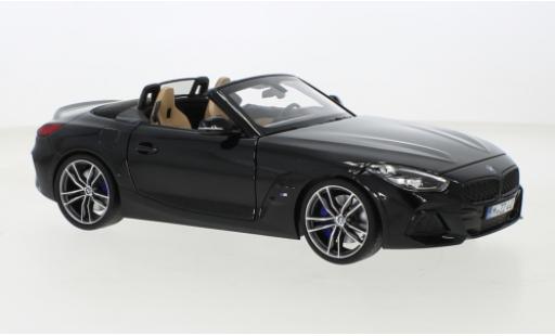 Bmw Z4 1/18 Norev metallise negro 2019 coche miniatura