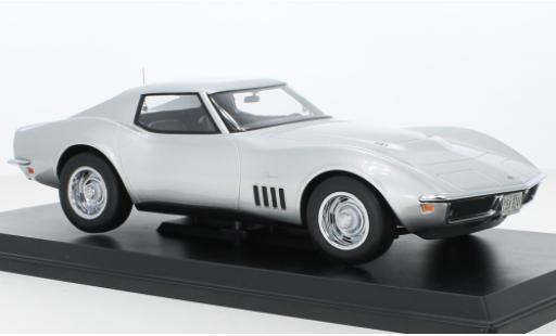 Coche miniatura Chevrolet Corvette 1/18 Norev Coupe (C3) gris 1969 Chevrolet Corvette 1/18 Norev Coupe (C3) gris 1969 coche miniatura