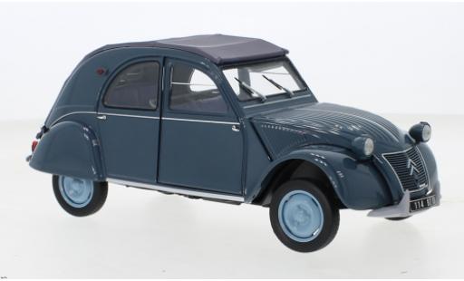 Coche miniatura Citroen 2CV 1/18 Norev AZL azul 1959 Citroen 2CV 1/18 Norev AZL azul 1959 coche miniatura