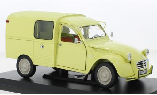 Coche miniatura Citroen 2CV 1/18 Norev Fourgonnette AK 350 amarillo 1966 Citroen 2CV 1/18 Norev Fourgonnette AK 350 amarillo 1966 coche miniatura