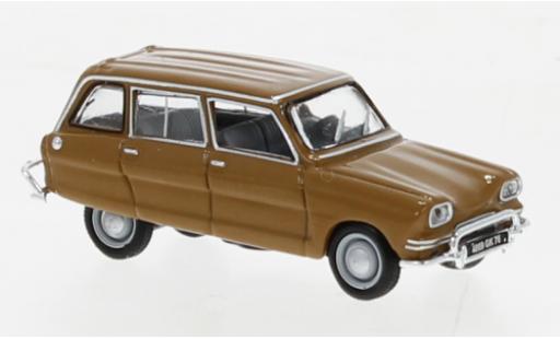 Coche miniatura Citroen Ami 6 1/87 Norev Break marron 1969 Citroen Ami 6 1/87 Norev Break marron 1969 coche miniatura