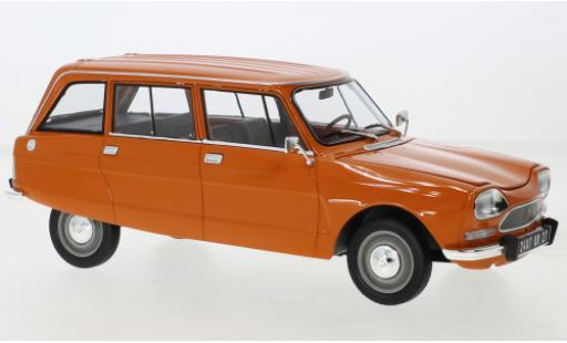 Citroen Ami 8 1/18 Norev Break naranja 1975 coche miniatura