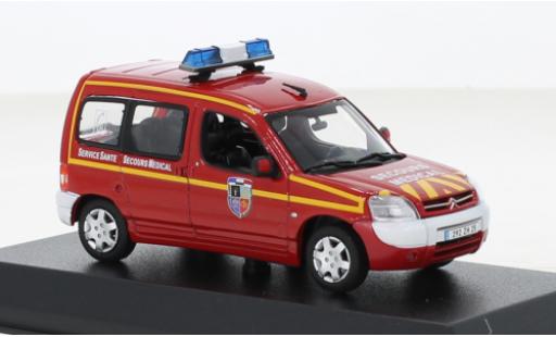 Coche miniatura Citroen Berlingo 1/43 Norev Pompiers Secours Medical (F) 2004 Citroen Berlingo 1/43 Norev Pompiers Secours Medical (F) 2004 coche miniatura