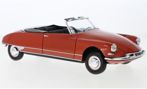 Citroen DS 1/18 Norev 19 cabriolet rouge 1961 coche miniatura