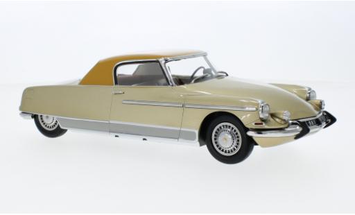 Citroen DS 1/18 Norev 19 Le Dandy metallise beige/brun 1964 coche miniatura