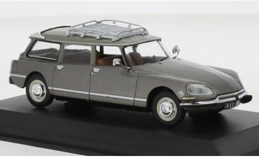 Citroen DS 1/43 Norev 23 Break metallise gris 1974 coche miniatura