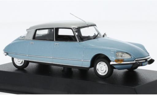 Citroen DS 1/43 Norev 23 Pallas metallise azul clair/d 1973 coche miniatura