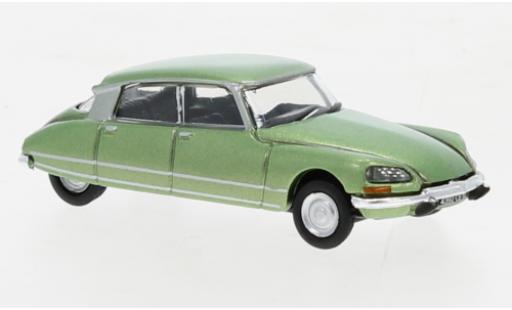 Coche miniatura Citroen DS 1/87 Norev 23 metallise verde 1972 Citroen DS 1/87 Norev 23 metallise verde 1972 coche miniatura