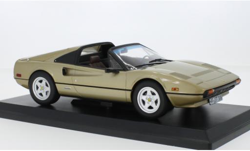Ferrari 308 1/18 Norev GTS metallise beige 1982 coche miniatura