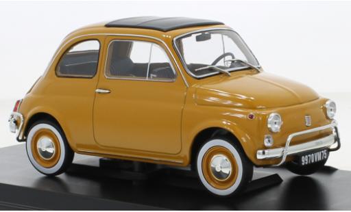 Fiat 500 1/18 Norev L amarillo 1968 coche miniatura