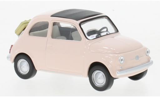 Fiat 500 1/43 Norev F rouge 1965 coche miniatura