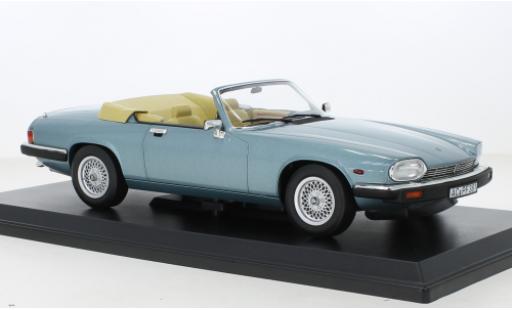 Coche miniatura Jaguar XJ 1/18 Norev -S 5.3 H.E. Convertible metallise azul 1988 Jaguar XJ 1/18 Norev -S 5.3 H.E. Convertible metallise azul 1988 coche miniatura