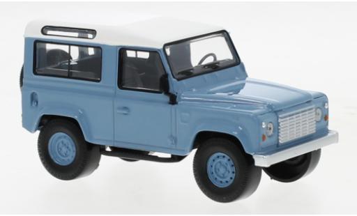 Coche miniatura Land Rover Defender 1/43 Norev azul/blanco 1995 Land Rover Defender 1/43 Norev azul/blanco 1995 coche miniatura
