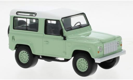 Coche miniatura Land Rover Defender 1/43 Norev verde/blanco 1995 Land Rover Defender 1/43 Norev verde/blanco 1995 coche miniatura