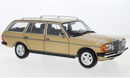 Coche miniatura Mercedes 200 1/18 Norev T (S123) AMG metallise beige 1982 Mercedes 200 1/18 Norev T (S123) AMG metallise beige 1982 coche miniatura