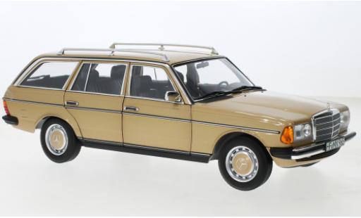 Coche miniatura Mercedes 200 1/18 Norev T (S123) metallise beige 1982 Mercedes 200 1/18 Norev T (S123) metallise beige 1982 coche miniatura