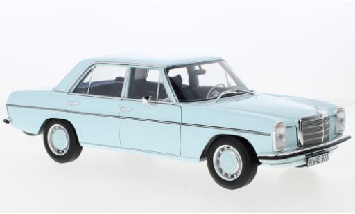 Mercedes CLA 1/18 Norev 200 (W115) azul clair 1968 coche miniatura