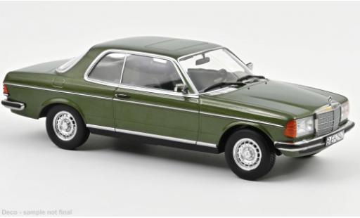 Coche miniatura Mercedes 280 1/18 Norev CE (C123) metallise verde 1980 Mercedes 280 1/18 Norev CE (C123) metallise verde 1980 coche miniatura