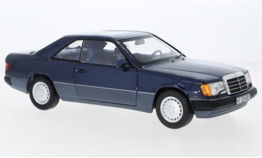 Mercedes Classe E 1/18 Norev 300 CE-24 (C124) metallise azul 1990 coche miniatura