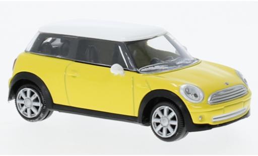 Coche miniatura Mini Cooper 1/64 Norev un amarillo 2006 Mini Cooper 1/64 Norev un amarillo 2006 coche miniatura