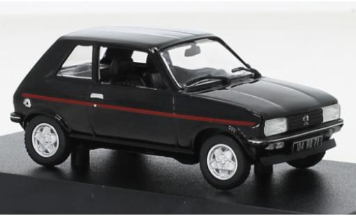 Coche miniatura Peugeot 104 1/43 Norev ZS negro 1979 Peugeot 104 1/43 Norev ZS negro 1979 coche miniatura