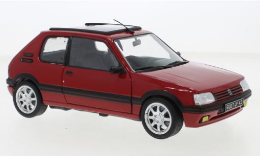 Peugeot 205 1/18 Norev GTI 1.9 rojo 1991 coche miniatura