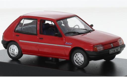 Peugeot 205 1/43 Norev Junior rouge 1988 coche miniatura