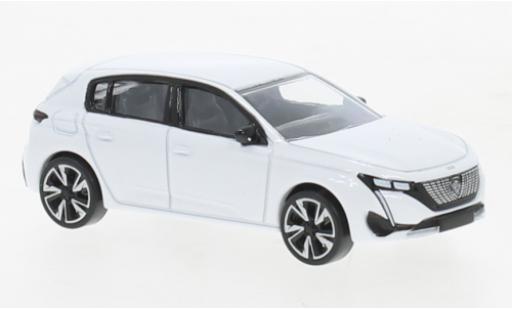 Peugeot 308 1/64 Norev metallise blanco 2021 coche miniatura