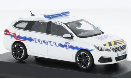 Peugeot 308 1/43 Norev SW Police Municipale (F) 2018 coche miniatura