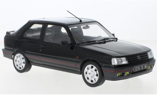 Coche miniatura Peugeot 309 1/18 Norev GTI negro 1990 Peugeot 309 1/18 Norev GTI negro 1990 coche miniatura