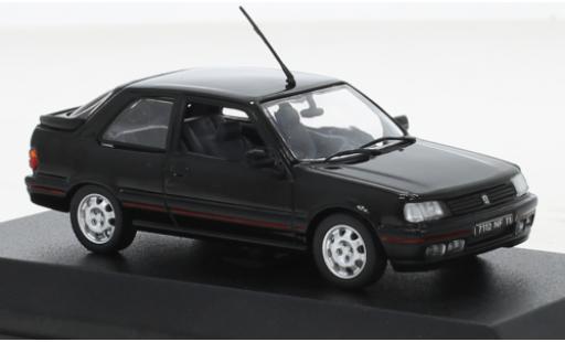 Coche miniatura Peugeot 309 1/43 Norev GTi negro 1987 Peugeot 309 1/43 Norev GTi negro 1987 coche miniatura