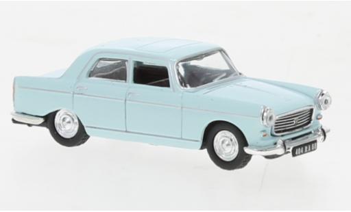 Coche miniatura Peugeot 404 1/87 Norev azul 1968 Peugeot 404 1/87 Norev azul 1968 coche miniatura