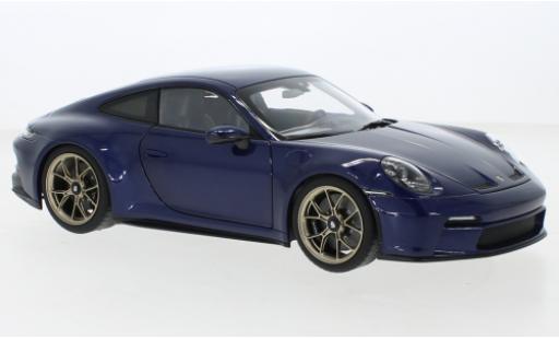 Coche miniatura Porsche 992 GT3 1/18 Norev 911  metallise azul 2021 Porsche 992 GT3 1/18 Norev 911  metallise azul 2021 coche miniatura