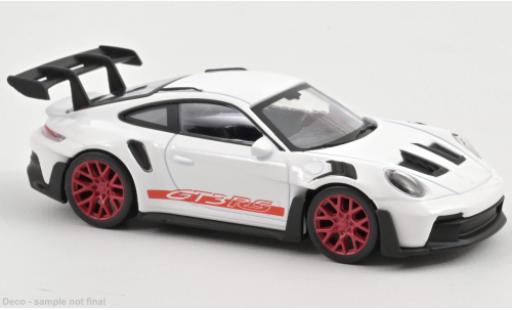 Coche miniatura Porsche 992 GT3 R 1/43 Norev 911  S blanche 2022 Porsche 992 GT3 R 1/43 Norev 911  S blanche 2022 coche miniatura