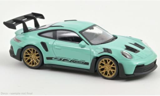 Coche miniatura Porsche 992 GT3 R 1/43 Norev 911  S turquesa 2022 Porsche 992 GT3 R 1/43 Norev 911  S turquesa 2022 coche miniatura