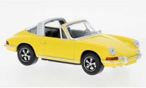Coche miniatura Porsche 911 1/43 Norev Targa amarillo 1969 Porsche 911 1/43 Norev Targa amarillo 1969 coche miniatura