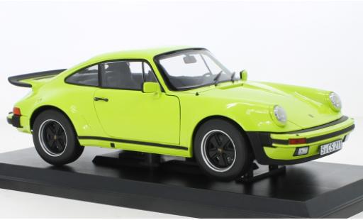 Coche miniatura Porsche 930 Turbo 1/18 Norev 911 3.0 verde 1976 Porsche 930 Turbo 1/18 Norev 911 3.0 verde 1976 coche miniatura