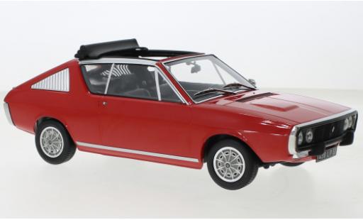 Renault 17 1/18 Norev Gordini Decouvrable rouge 1975 coche miniatura