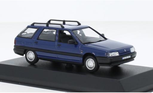 Coche miniatura Renault 21 1/43 Norev Nevada azul 1993 Renault 21 1/43 Norev Nevada azul 1993 coche miniatura