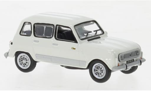 Coche miniatura Renault 4 1/87 Norev Clan blanche 1987 Renault 4 1/87 Norev Clan blanche 1987 coche miniatura