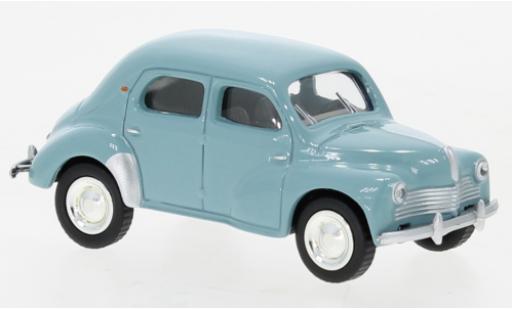 Renault 4CV 1/64 Norev azul 1952 coche miniatura