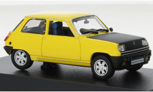 Coche miniatura Renault 5 1/43 Norev Copa amarillo 1980 Renault 5 1/43 Norev Copa amarillo 1980 coche miniatura