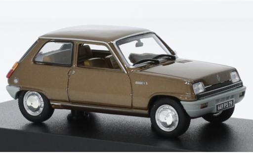 Renault 5 1/43 Norev TL metallise brun 1974 coche miniatura