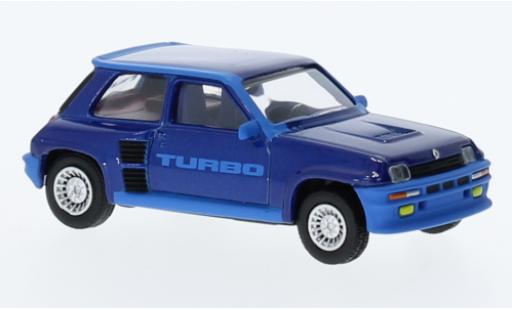 Renault 5 1/64 Norev Turbo azul 1980 coche miniatura