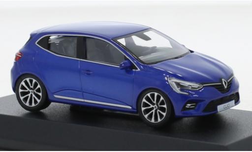 Renault Clio 1/43 Norev metallise azul 2019 coche miniatura
