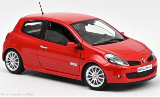 Coche miniatura Renault Clio 1/18 Norev R.S. rouge 2006 Renault Clio 1/18 Norev R.S. rouge 2006 coche miniatura