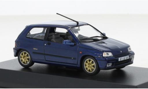 Coche miniatura Renault Clio 1/43 Norev Williams metallise azul 1996 Renault Clio 1/43 Norev Williams metallise azul 1996 coche miniatura