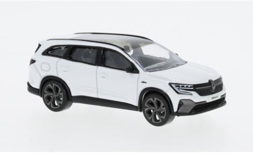 Renault Espace 1/64 Norev Esprit Alpine E-Tech hybride metallise blanche 2023 coche miniatura