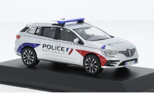 Renault Megane 1/43 Norev Sport Tourer Police Nationale (F) 2022 coche miniatura