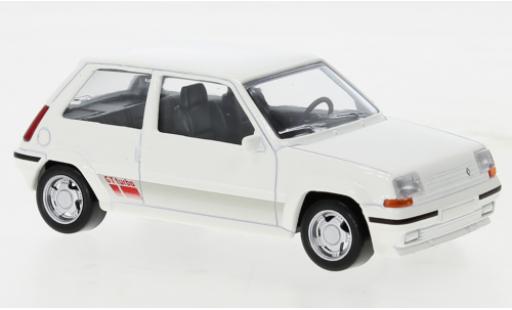 Coche miniatura Renault 5 GT Turbo 1/43 Norev SuperCinq GT Turbo Ph II blanco 1988 Renault 5 GT Turbo 1/43 Norev SuperCinq GT Turbo Ph II blanco 1988 coche miniatura